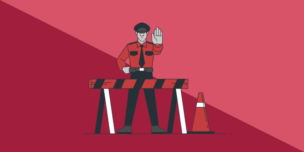 Your 5-Point Exam-Day Checklist For Frm Exam Day 2 stop no entry security guard